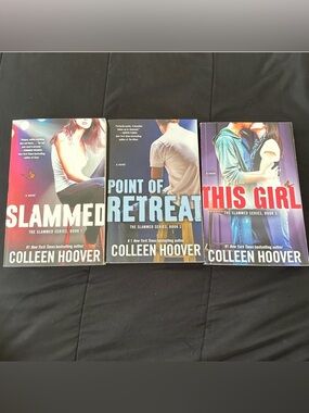 THE SLAMMED SERIES BOOKS 1,2,3 by Colleen Hoover.